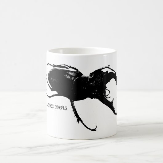 Mug Bousier géant Lucanus cervus dessin animal (Centre)