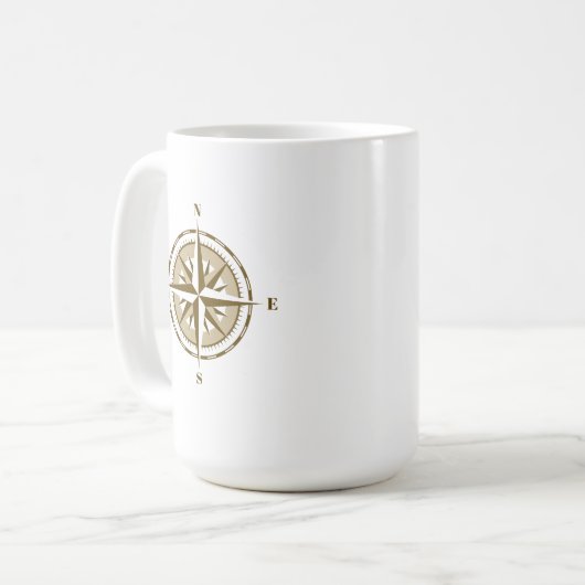 Mug Boussole (Devant gauche)