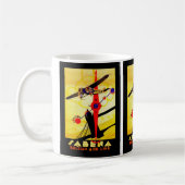 Mug Boussole d'art déco de Sabena (Gauche)