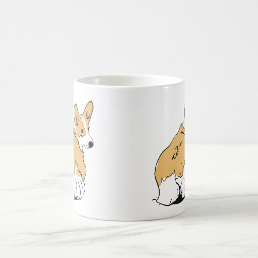 Mug Bout de corgi (Centre)