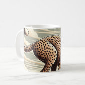 Mug Bouteille à café à thème sauvage (Devant gauche)