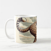 Mug Bouteille à café à thème sauvage (Gauche)