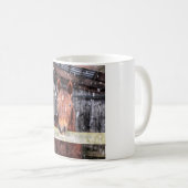Mug Bouteille à cheval neigeux (Devant droit)
