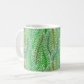 Mug Bouteille à feuilles vertes (Devant gauche)