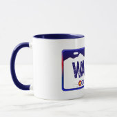 Mug Bouteille à plaque bleue Walden Colorado (Gauche)