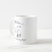 Mug Bouteille amateur de thé (Devant gauche)