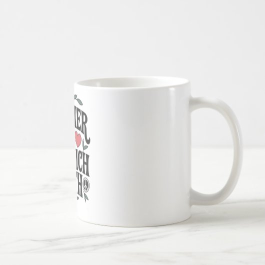 Mug Bouteille blanche avec conseils santé (Droite)