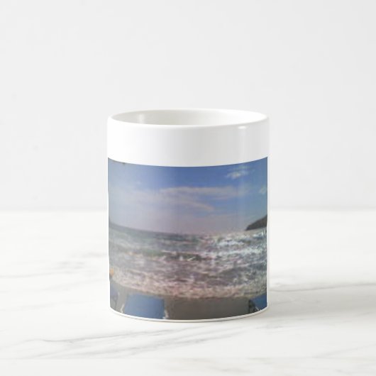 Mug Bouteille bleue (Centre)
