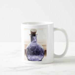 Mug Bouteille Bleue Photo Vieillie