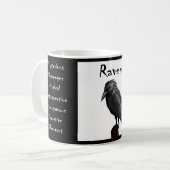Mug Bouteille corbeau (Devant gauche)