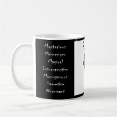 Mug Bouteille corbeau (Gauche)