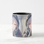 Mug Bouteille d'ange d'hiver (Centre)