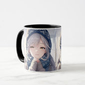 Mug Bouteille d'ange d'hiver (Devant gauche)