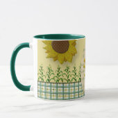 Mug Bouteille de bouchon de tournesol (Gauche)