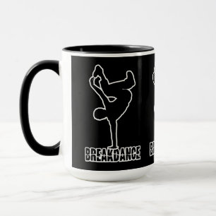 Mug Bouteille de breakdance - choisir style et couleur