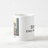 Mug Bouteille de cactus de la fenêtre de dinosaure (Centre)