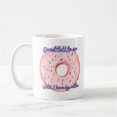 Mug Bouteille de café à Donut (Gauche)