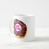 Mug Bouteille de café à Donut (Devant gauche)
