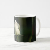 Mug Bouteille de café blanc rosé (Devant droit)