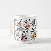 Mug Bouteille de café de rappel quotidienne (Devant gauche)