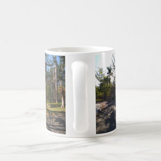 Mug Bouteille de café naturel (Poignée)