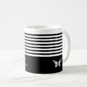Mug Bouteille de café papillon monarque (Devant droit)