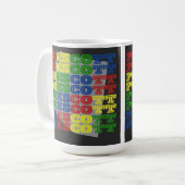 Mug Bouteille de café Prescott (Devant gauche)