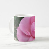 Mug Bouteille de café rose rose (Devant gauche)