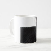 Mug Bouteille de chat noir (Devant gauche)