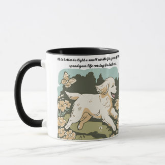 Mug Bouteille de chien sage