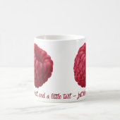 Mug Bouteille de conception framboise (Centre)