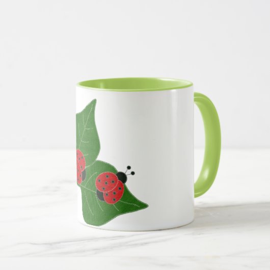 Mug Bouteille de dame (Devant droit)