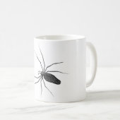 Mug Bouteille de dessin d'araignée (Devant droit)