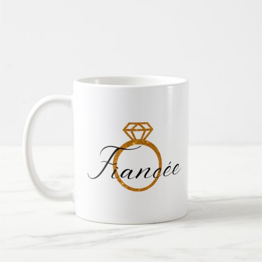 Mug Bouteille de Fiancée (Gauche)