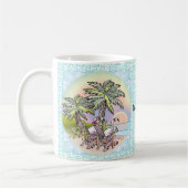 Mug Bouteille de Flamant rose Sunset Beach (Gauche)