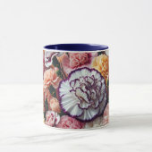 Mug Bouteille de fleurs de carnation (Centre)