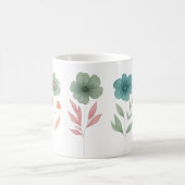 Mug Bouteille de fleurs de printemps (Centre)