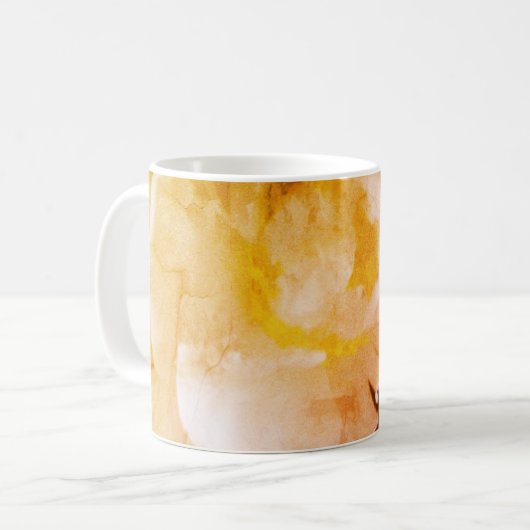 Mug Bouteille de fleurs vintages (Devant gauche)