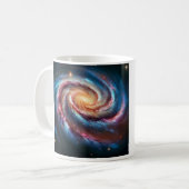 Mug Bouteille de galaxie (Devant gauche)
