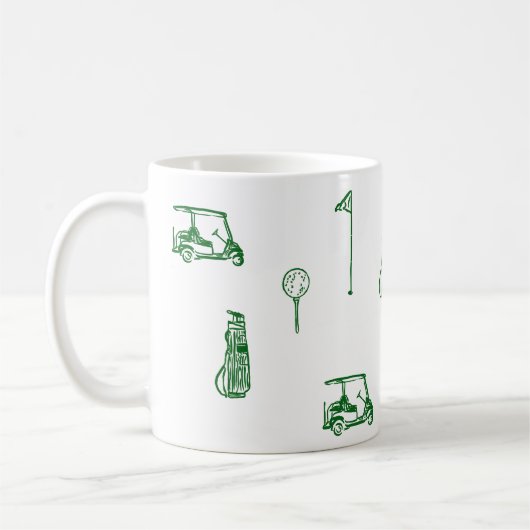 Mug Bouteille de golf (Gauche)