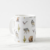 Mug Bouteille de la faune du désert (Devant gauche)