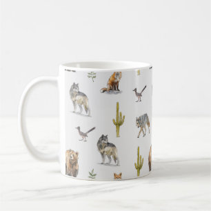 Mug Bouteille de la faune du désert