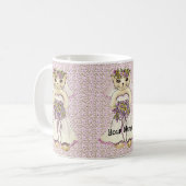 Mug Bouteille de la mariée de chat (Devant gauche)