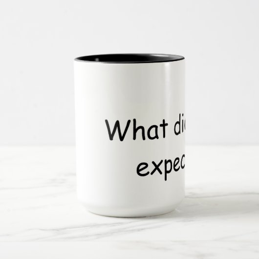 Mug Bouteille de Loup blanc (Centre)