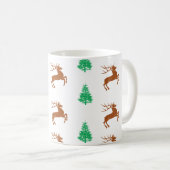 Mug Bouteille de Noël de cerfs (Devant droit)