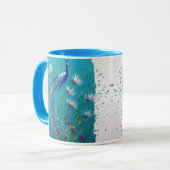 Mug Bouteille de paon (Devant gauche)