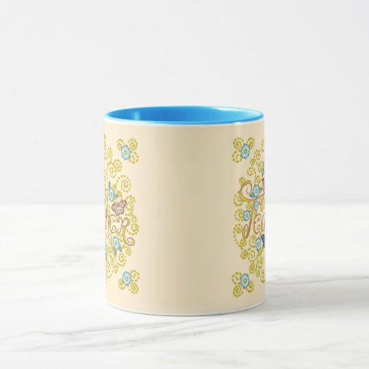 Mug Bouteille de papillon (Centre)