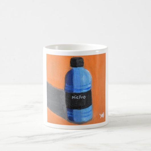 Mug Bouteille de peinture (Centre)
