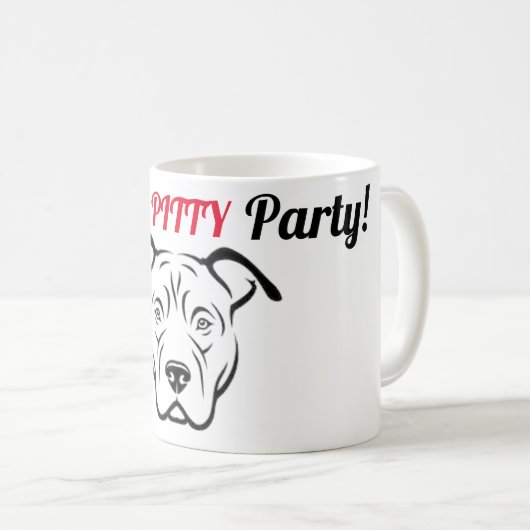 Mug Bouteille de Pitbull (Devant droit)