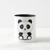Mug Bouteille de thé avec image panda (Centre)